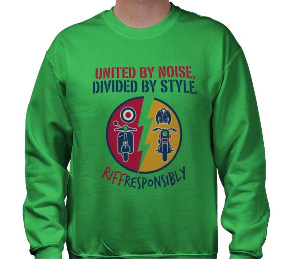 Riff Responsibly | United By Style, United By Style Sweatshirt