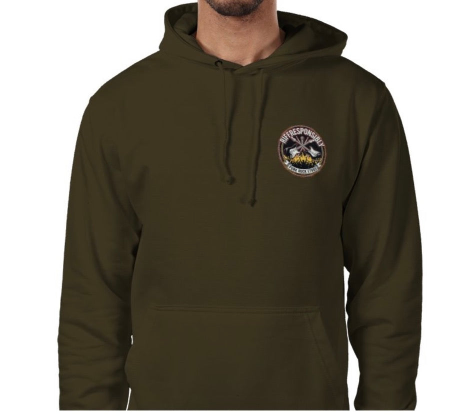 Riff Responsibly | Punk Rock Ethos Hoodie