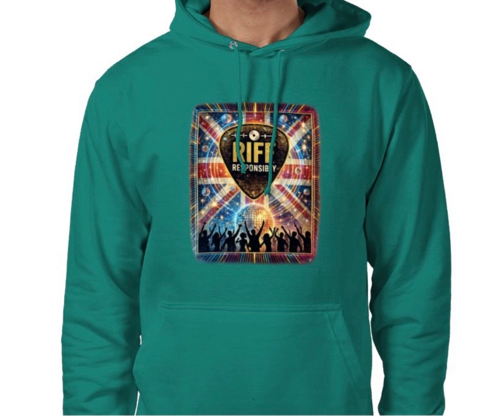 Riff Responsibly | Midnight Fever Hoodie