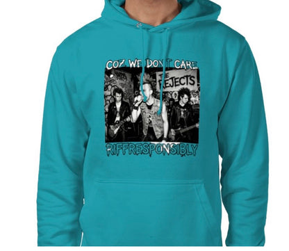 Riff Responsibly | Coz We Don't Care Hoodie