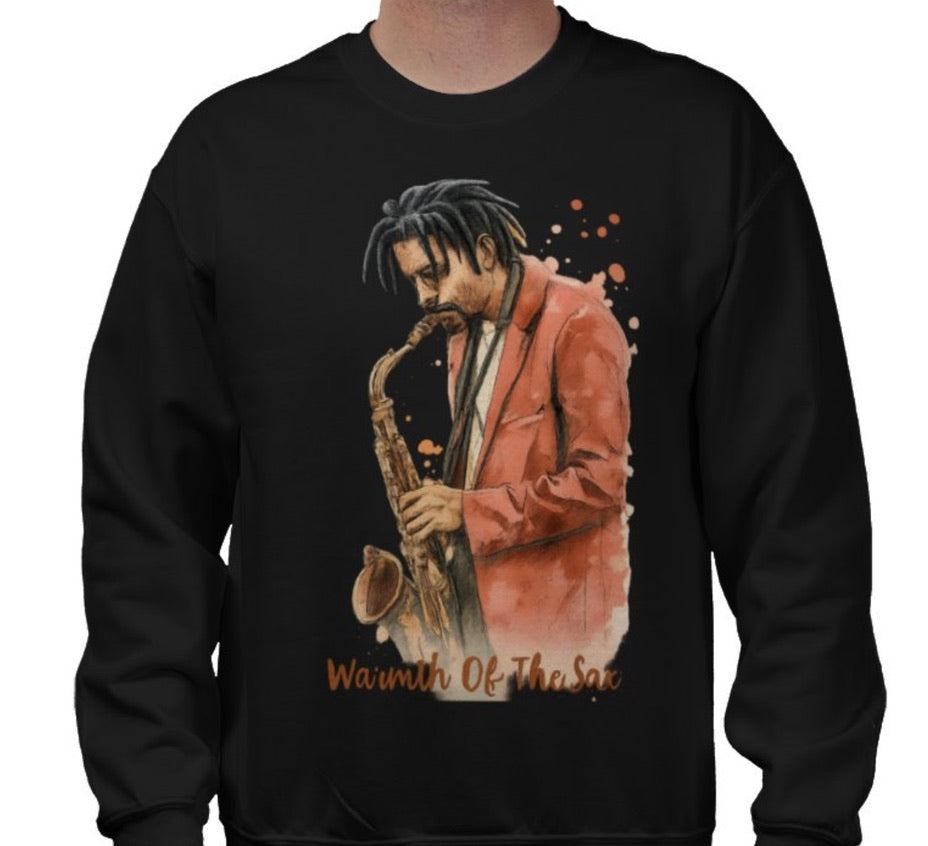 Riff Responsibly | Warmth Of The Sax Sweatshirt
