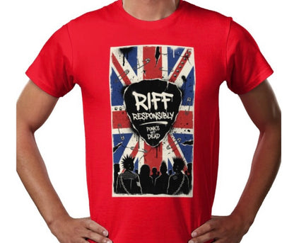 Riff Responsibly | Punk's Not Dead T-Shirt