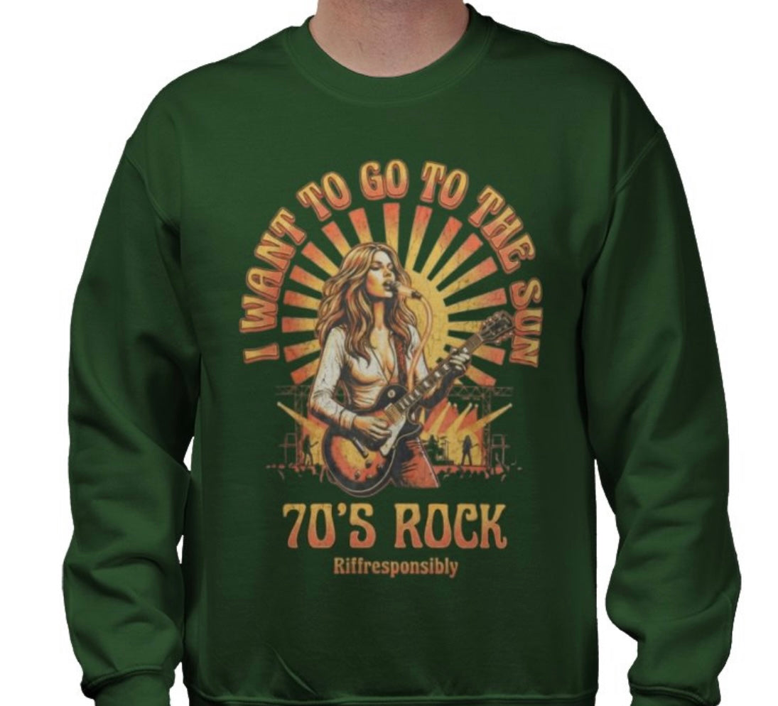 Riff Responsibly | Go To The Sun Sweatshirt