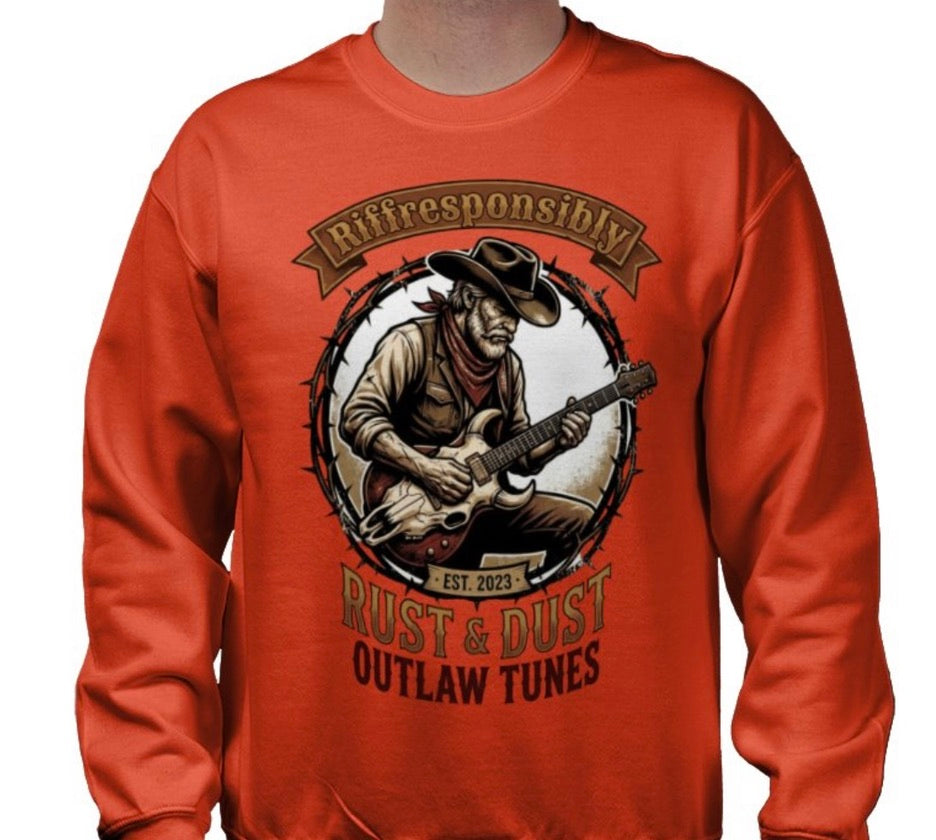 Riff Responsibly | Rust & Dust Sweatshirt