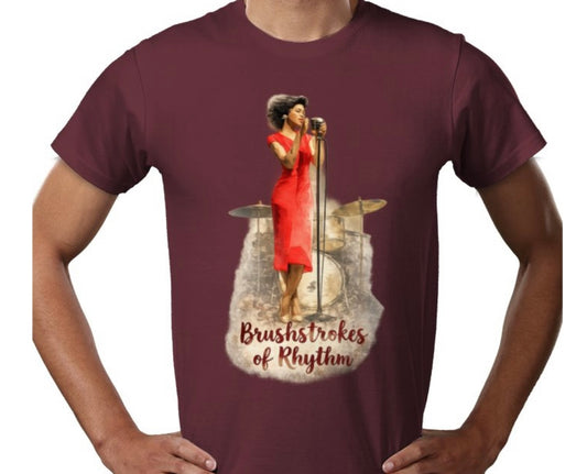 Riff Responsibly | Brushstrokes Of Rhythm T-Shirt