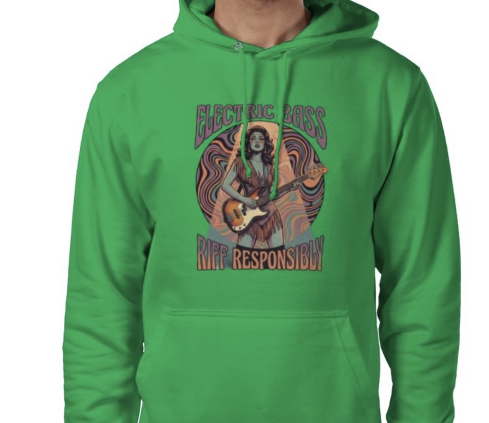 Riff Responsibly | Bass Exotica Hoodie