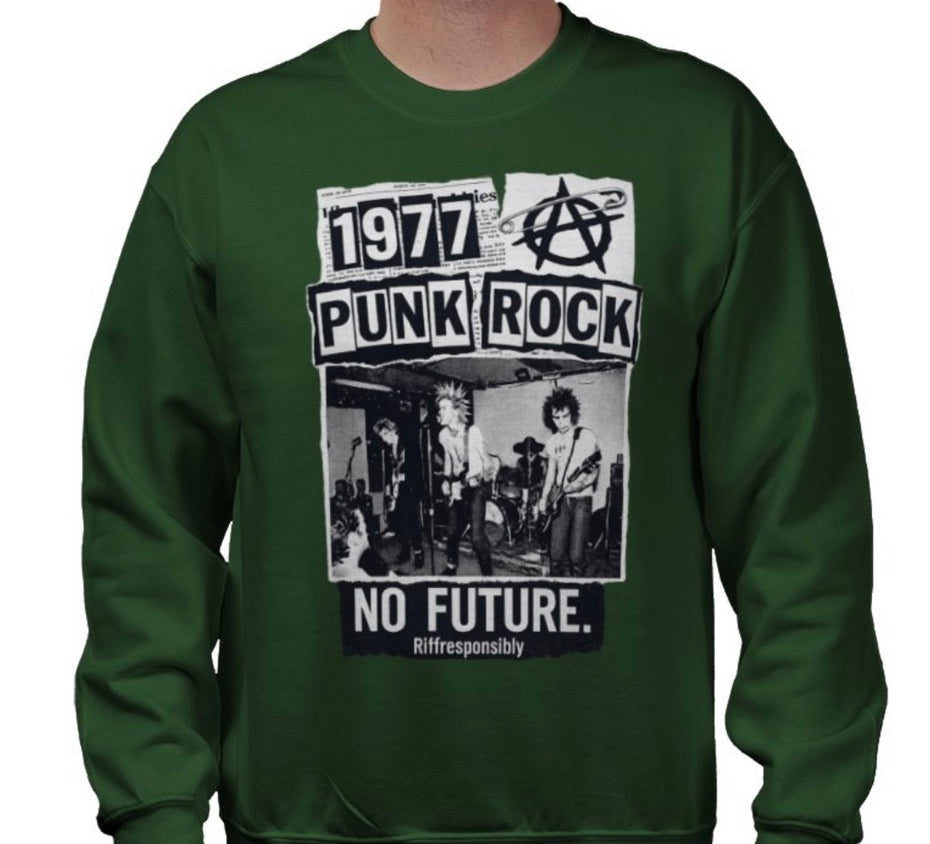 Riff Responsibly | 77' Punk Rock Sweatshirt