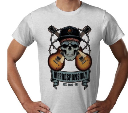 Riff Responsibly | Dead Mans Chords T-Shirt