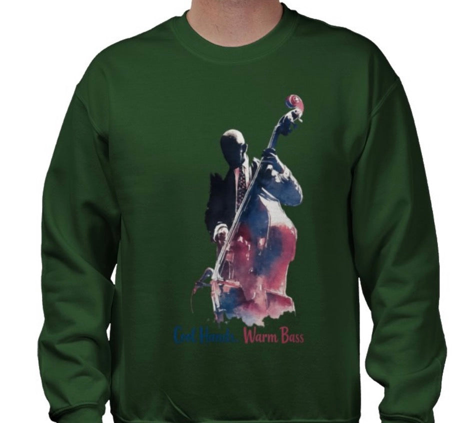 Riff Responsibly | Cool Hands Warm Bass Sweatshirt