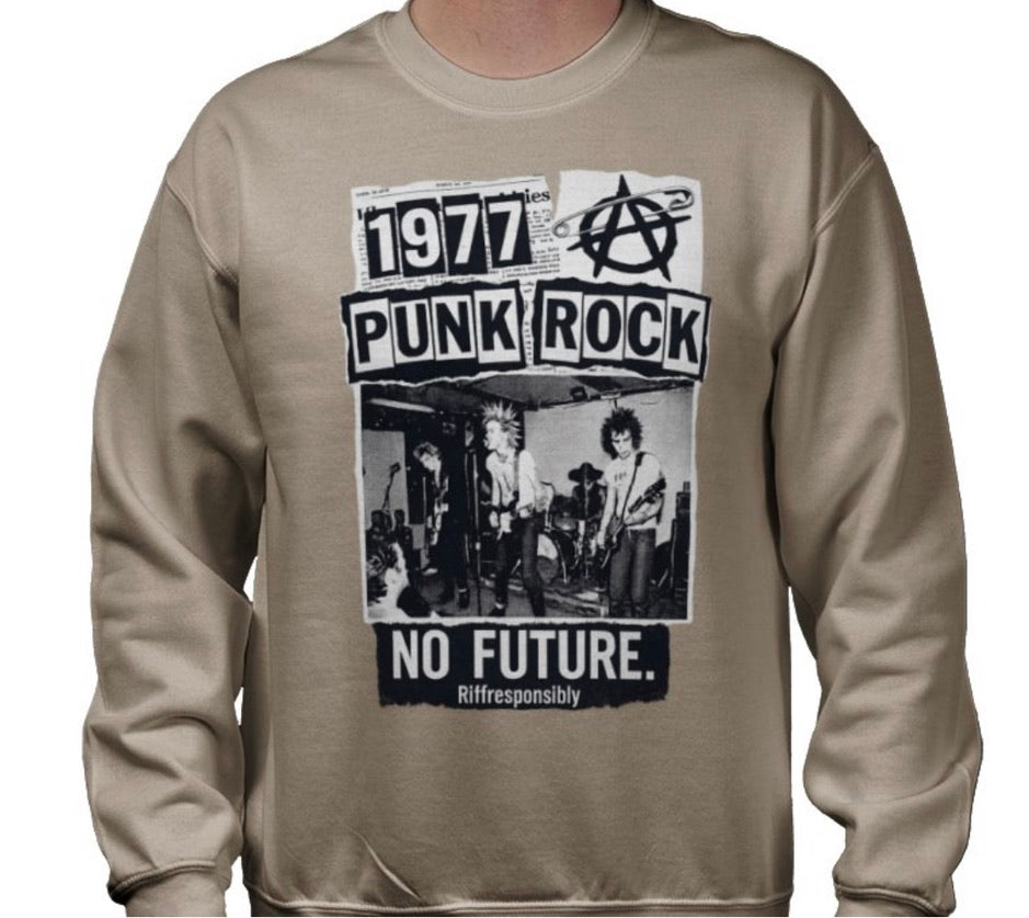 Riff Responsibly | 77' Punk Rock Sweatshirt