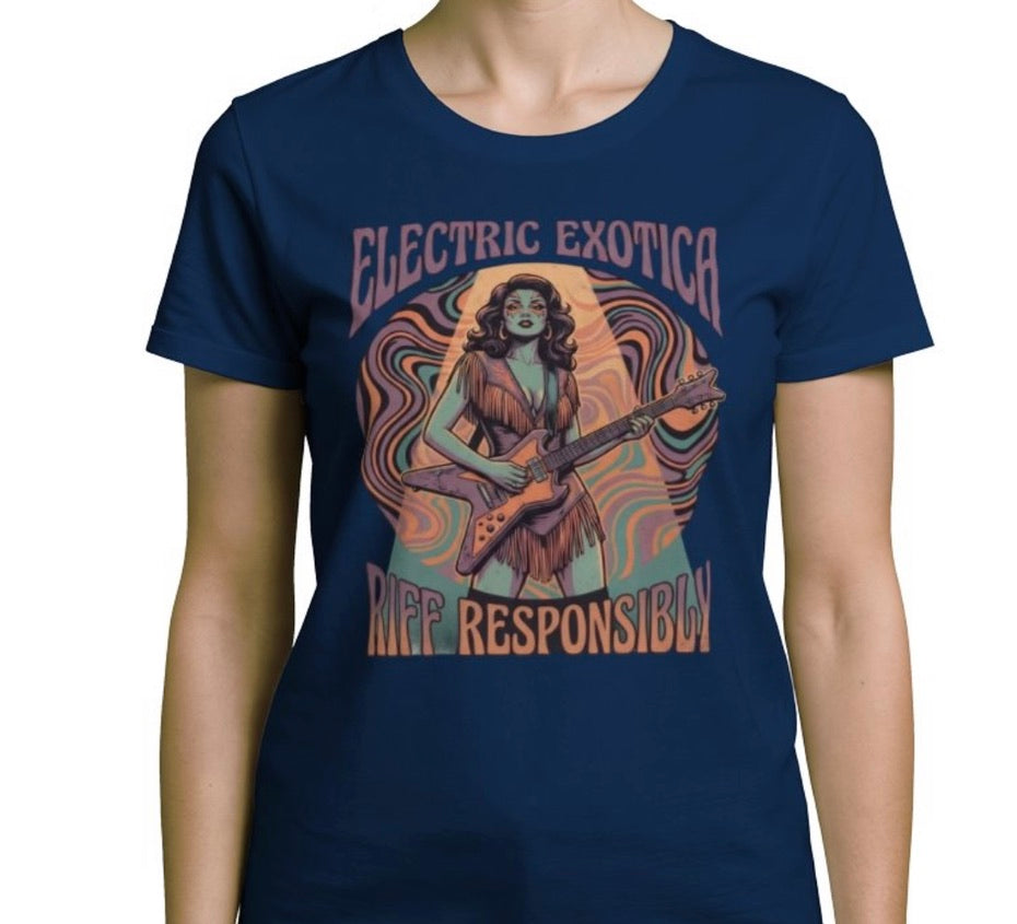 Riff Responsibly | Electric Exotica T-Shirt Women