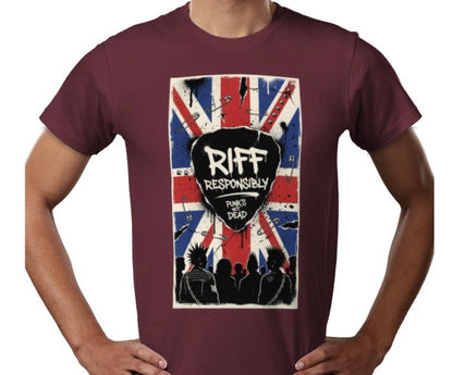 Riff Responsibly | Punk's Not Dead T-Shirt