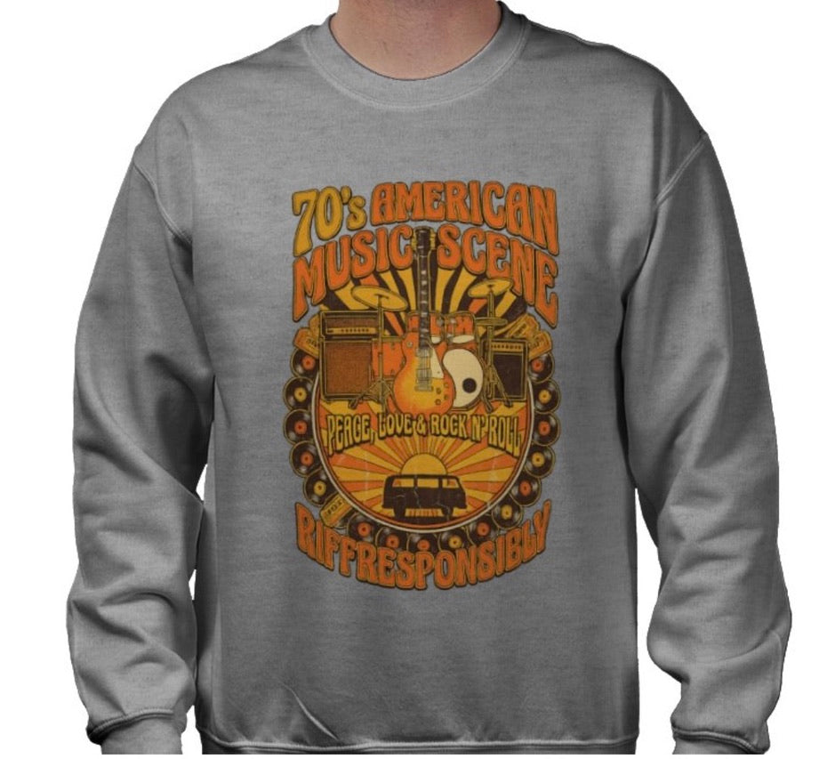 Riff Responsibly | 70's Americana Sweatshirt