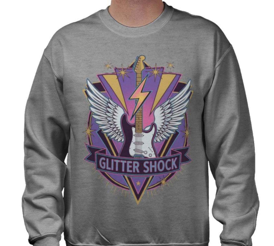 Riff Responsibly | Glitter Shock Sweatshirt