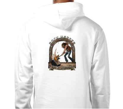 Riff Responsibly | Rock Harder Hoodie