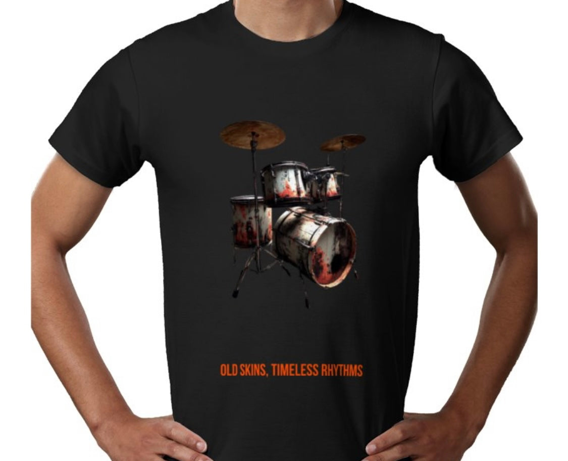 Riff Responsibly | Old Skins Timeless Rhythms T-Shirt