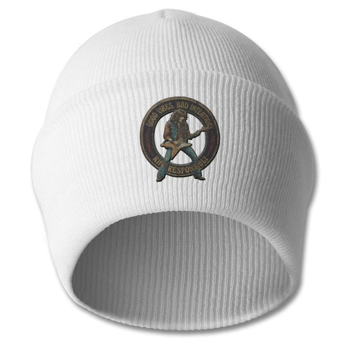 Riff Responsibly | Good Vibes Bad Intentions Premium Beanie