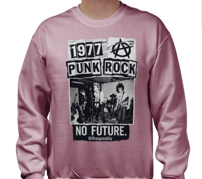 Riff Responsibly | 77' Punk Rock Sweatshirt