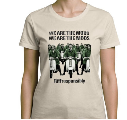 Riff Responsibly | We Are The Mods Women T-Shirt