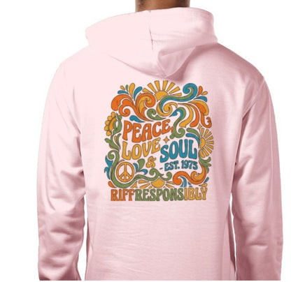 Riff Responsibly | Peace, Love & Soul Hoodie