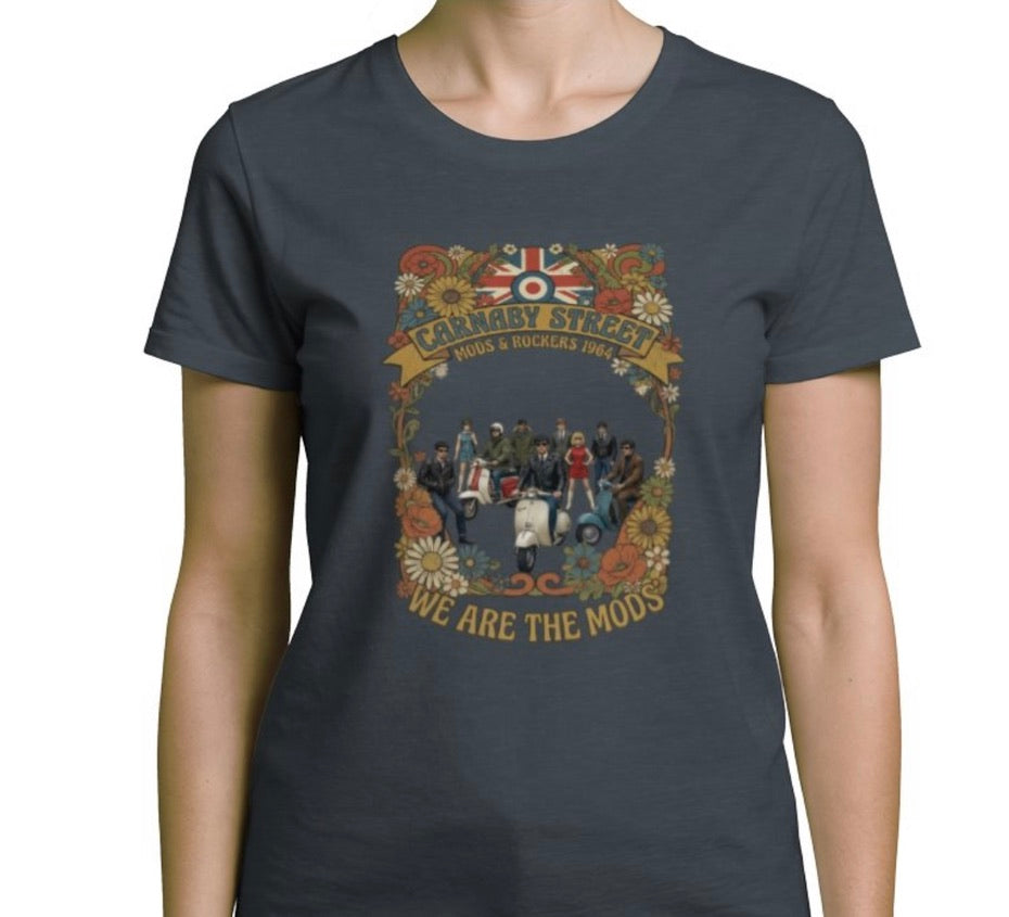 Riff Responsibly | Mods & Rockers 64' T-Shirt Women
