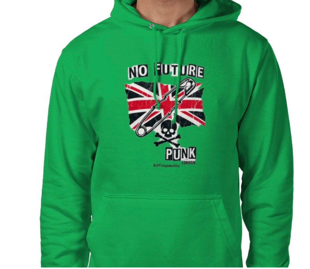 Riff Responsibly | No Future Hoodie
