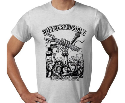 Riff Responsibly | Loud & Conscious T-Shirt