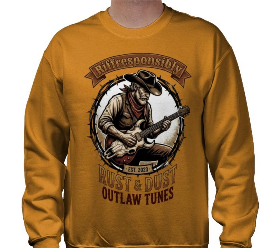Riff Responsibly | Rust & Dust Sweatshirt