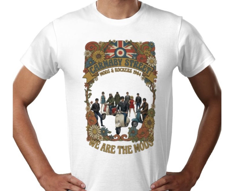 Riff Responsibly | Mods & Rockers 64' T-Shirt