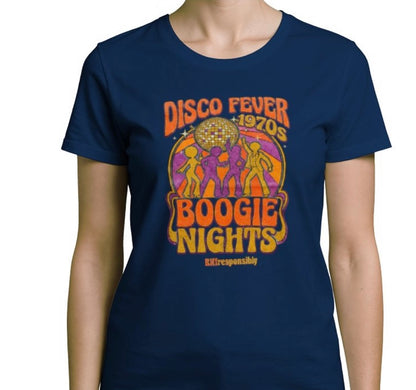 Riff Responsibly | Disco Fever Boogie Nights T-Shirt Women