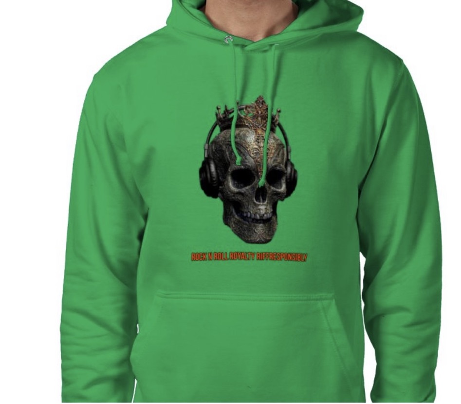 Riff Responsibly | Rock N Roll Royalty Hoodie