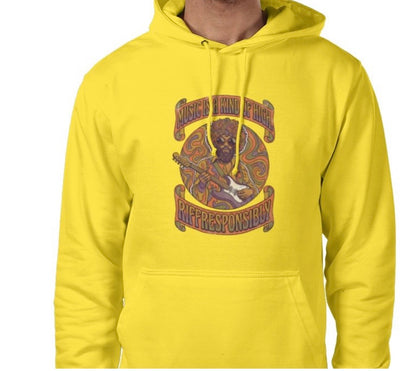Riff Responsibly | Music Is A Kind Of High Hoodie