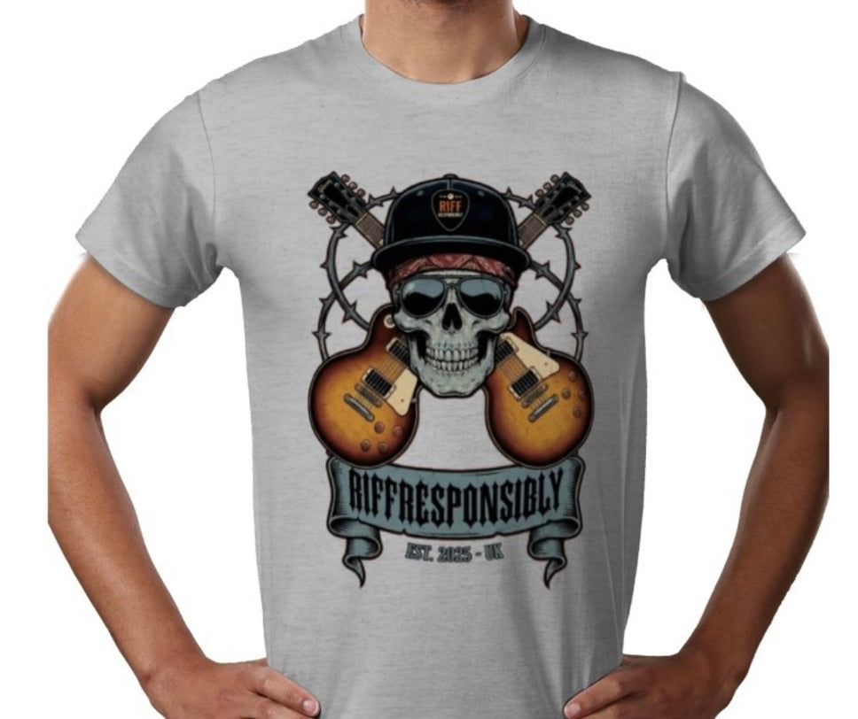 Riff Responsibly | Dead Mans Chords T-Shirt