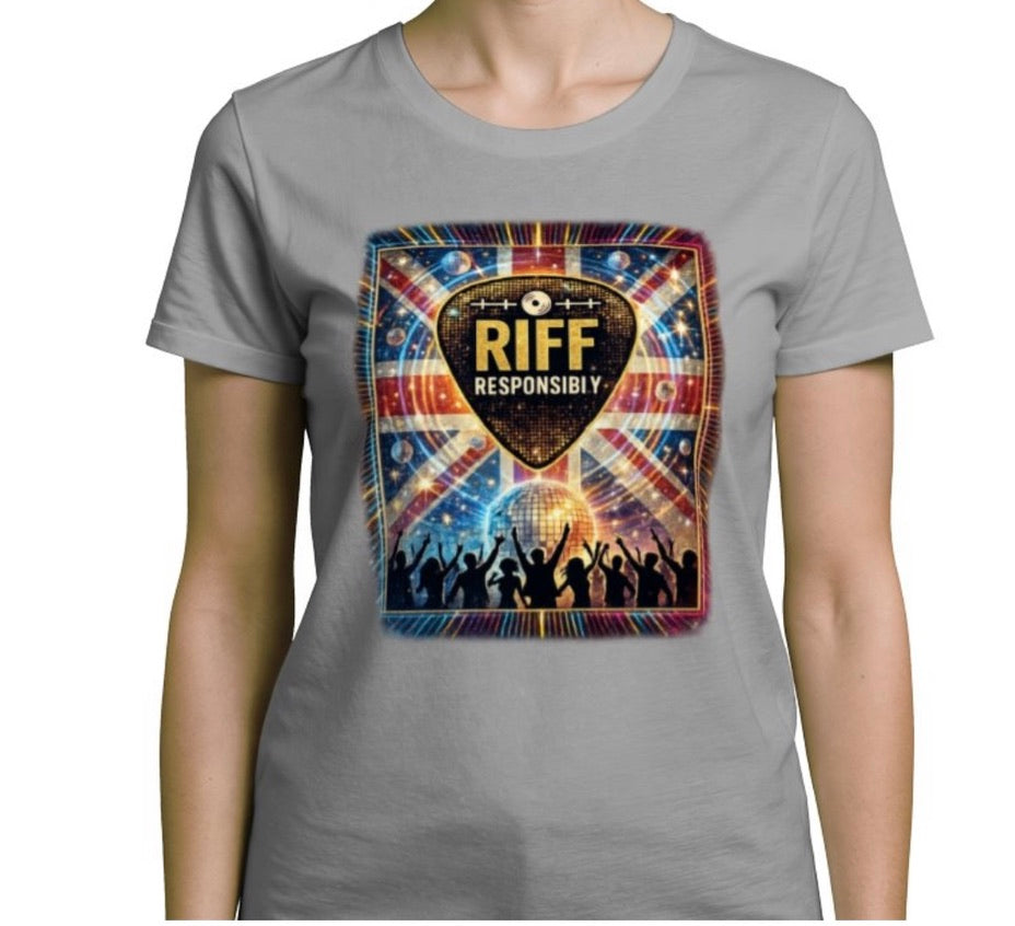 Riff Responsibly | Midnight Fever Women T-Shirt