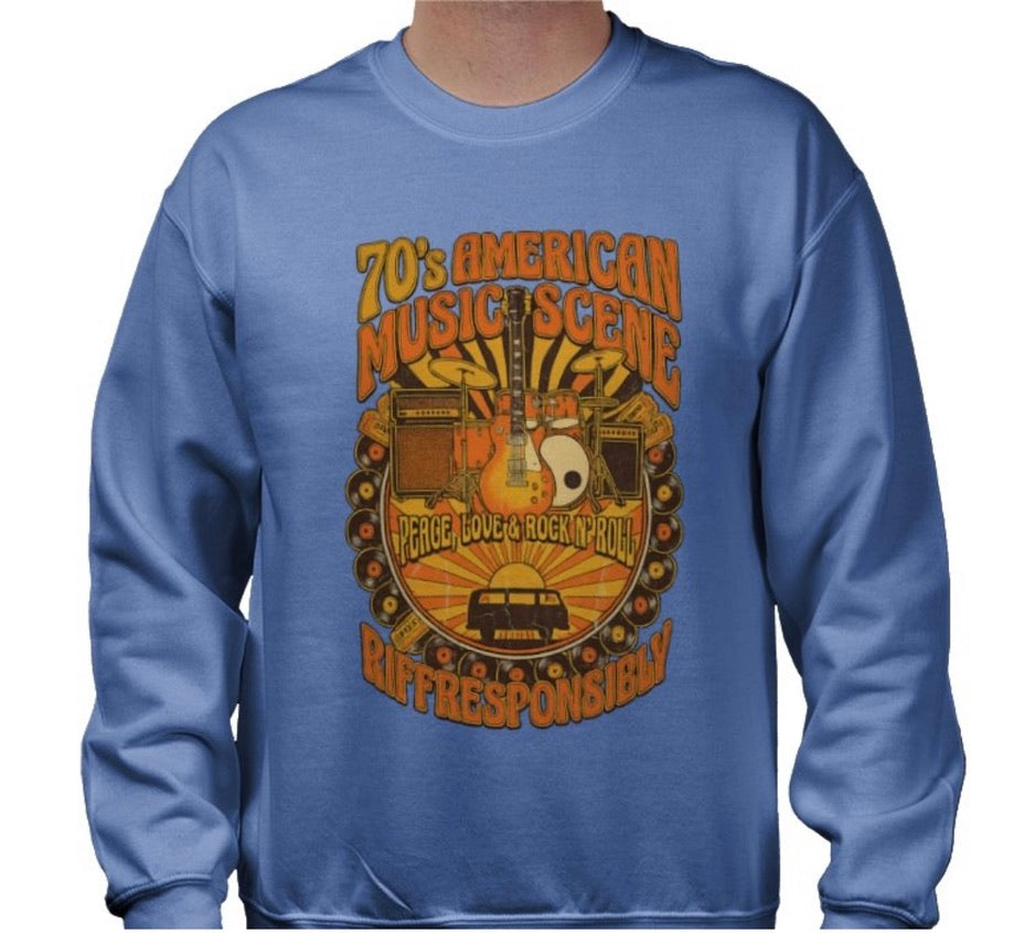 Riff Responsibly | 70's Americana Sweatshirt