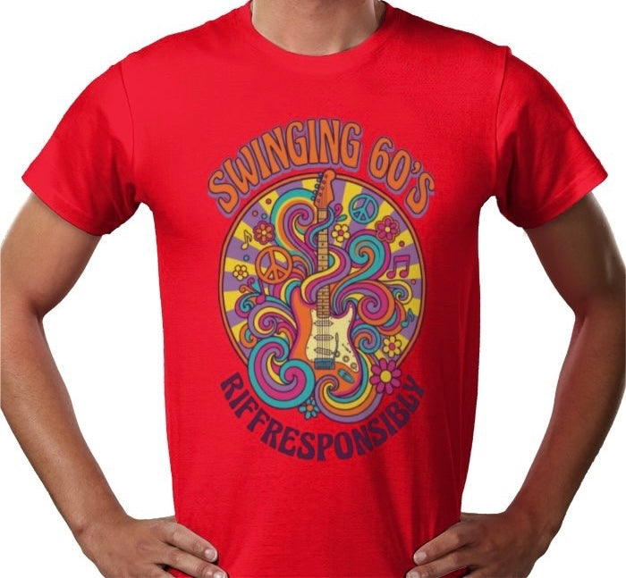 Riff Responsibly | Swinging 60s' T-Shirt