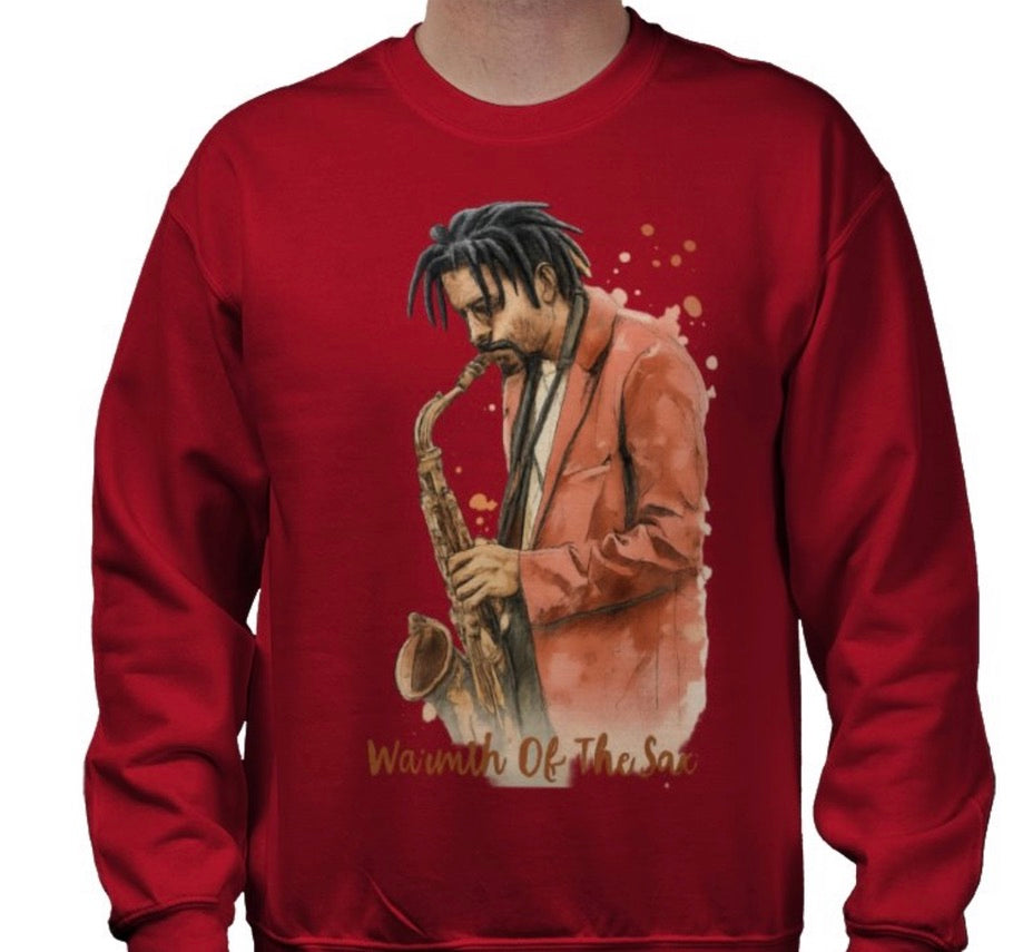 Riff Responsibly | Warmth Of The Sax Sweatshirt
