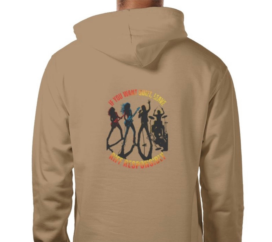 Riff Responsibly | If You Want Quiet, Leave Hoodie