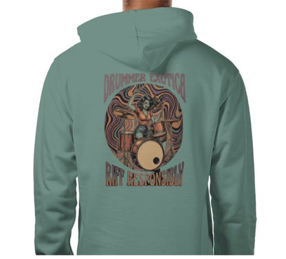 Riff Responsibly | Drummer Exotica Hoodie
