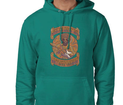 Riff Responsibly | Music Is A Kind Of High Hoodie