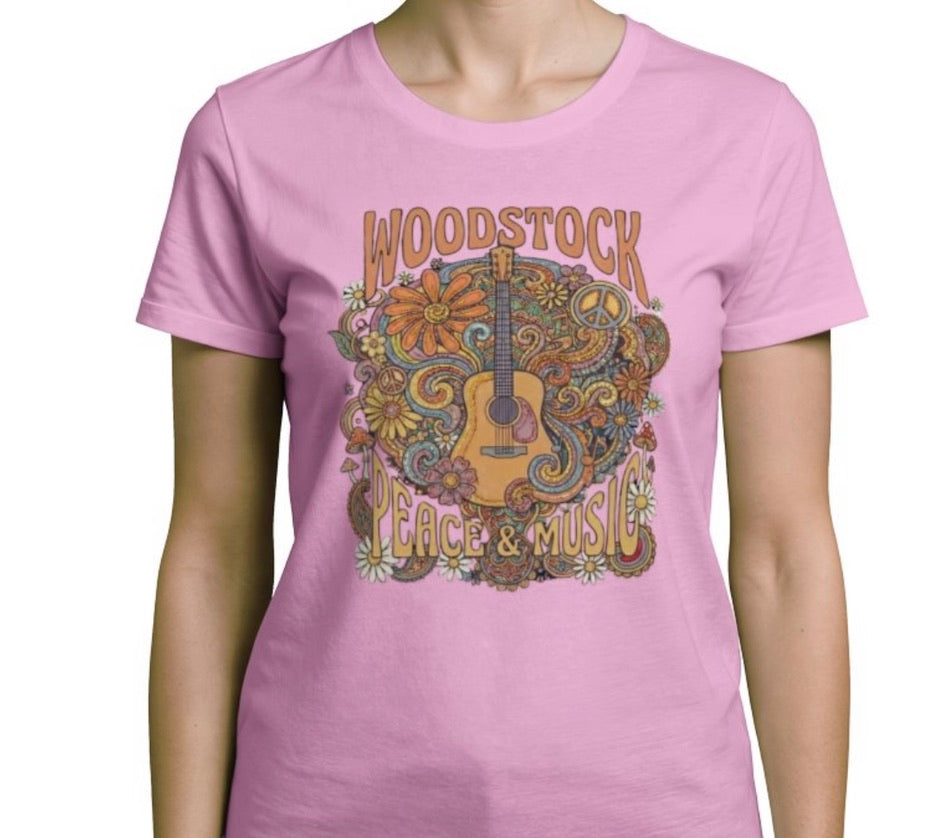 Riff Responsibly | Woodstock T-Shirt Women