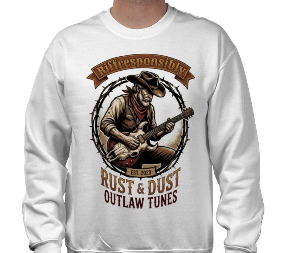 Riff Responsibly | Rust & Dust Sweatshirt