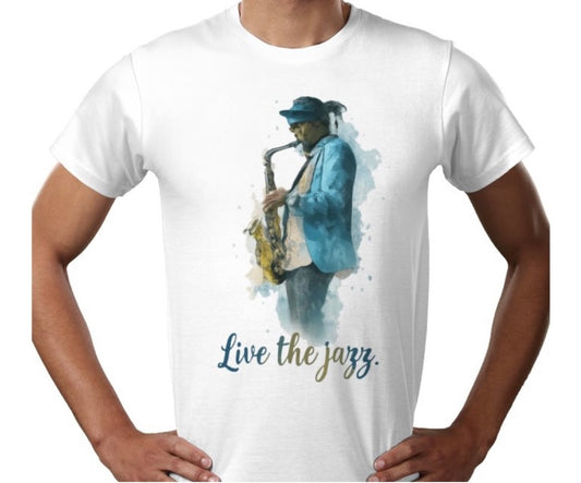 Riff Responsibly | Live The Jazz T-Shirt