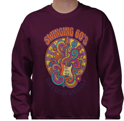 Riff Responsibly | Swinging 60s' Sweatshirt