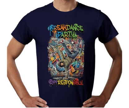 Riff Responsibly | Breakdance Party T-Shirt