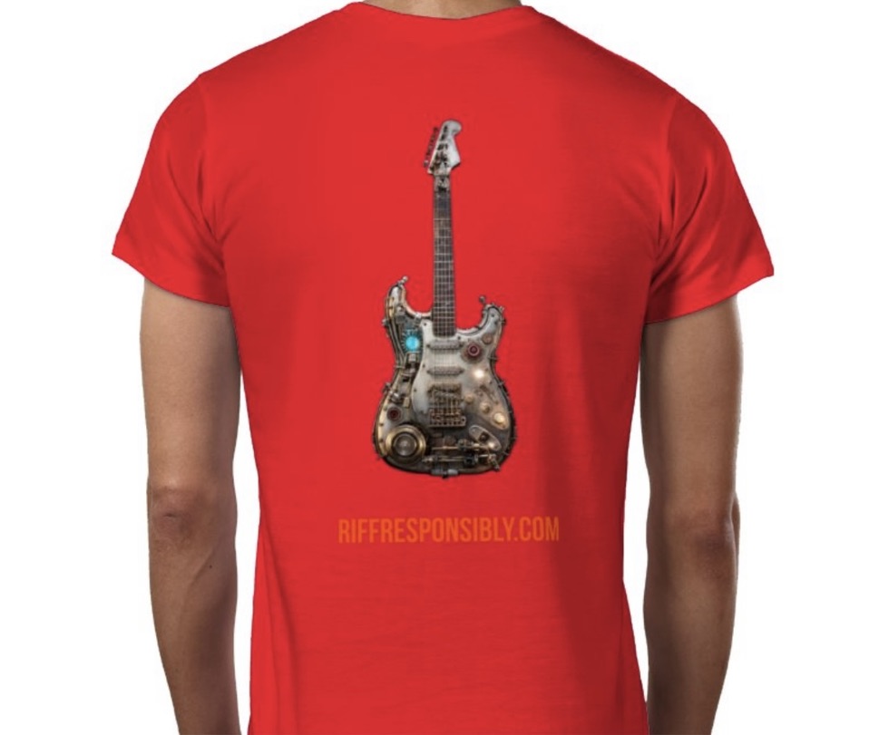 Riff Responsibly | Stage 4 Art T-Shirt