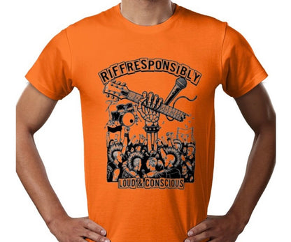 Riff Responsibly | Loud & Conscious T-Shirt