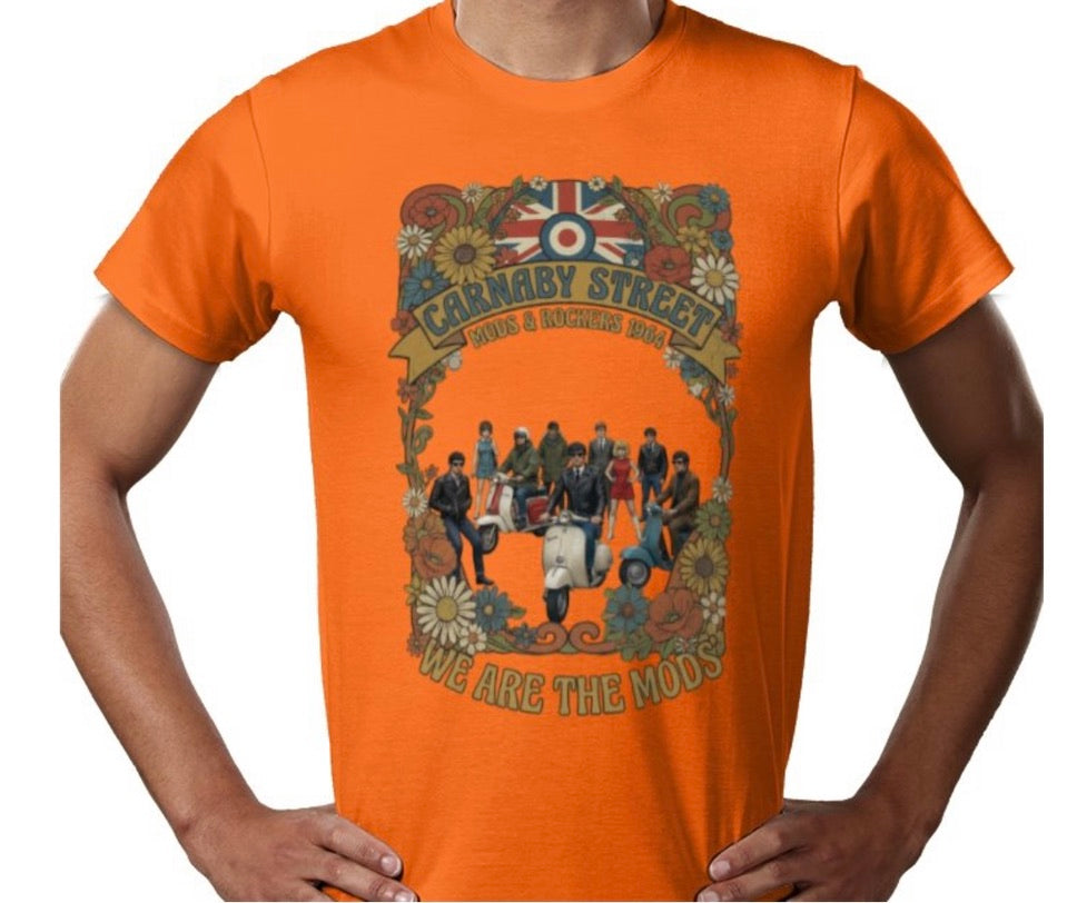 Riff Responsibly | Mods & Rockers 64' T-Shirt