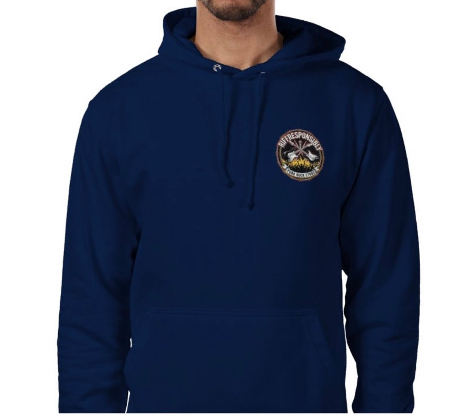Riff Responsibly | Punk Rock Ethos Hoodie