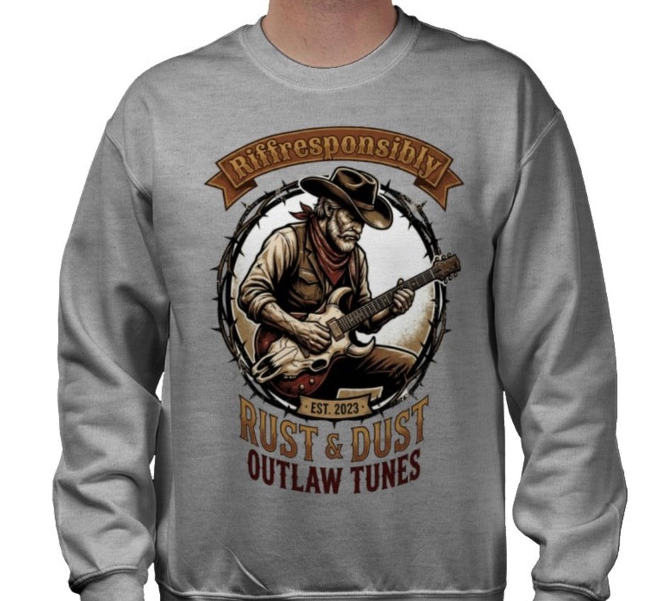 Riff Responsibly | Rust & Dust Sweatshirt